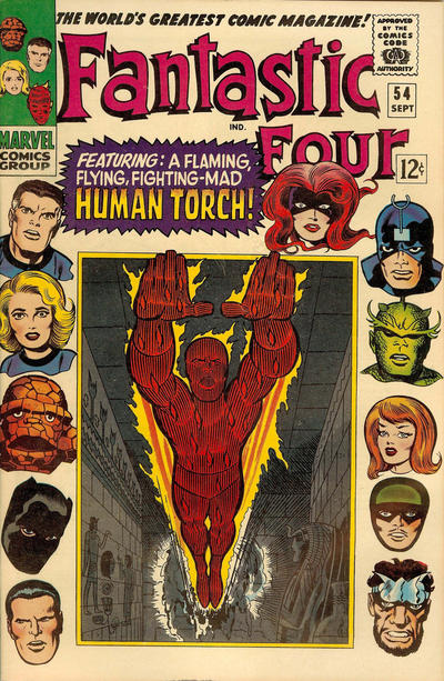Photo:  Fantastic Four 54, September 1966